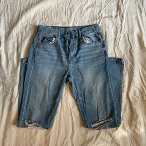 American eagle high rise girlfriend jeans. X-LONG!